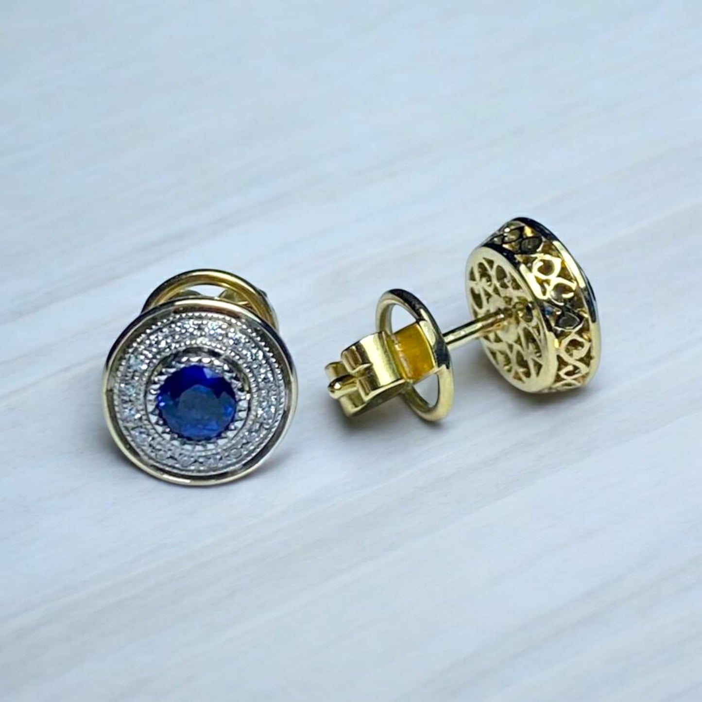 Aros de Zafiro