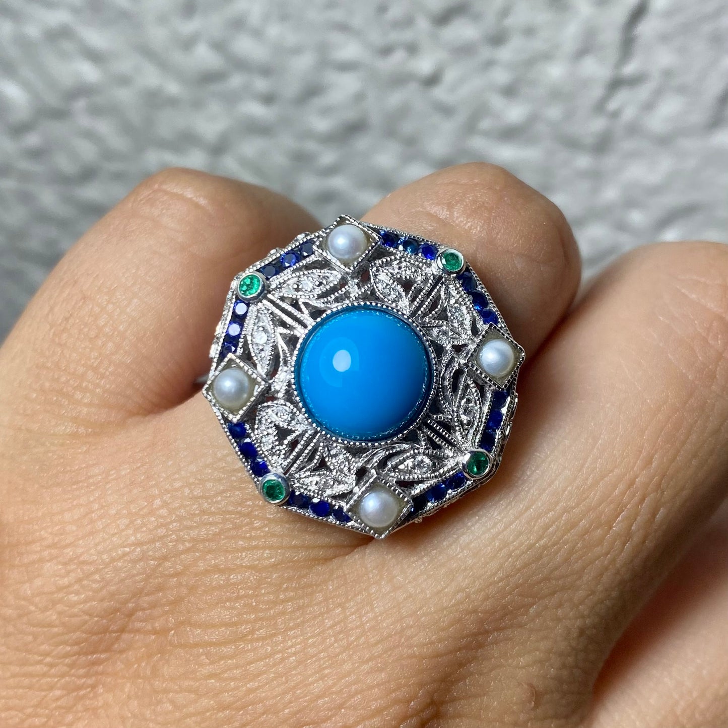 Anillo Turquesa