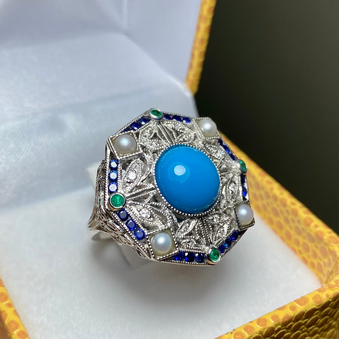 Anillo Turquesa