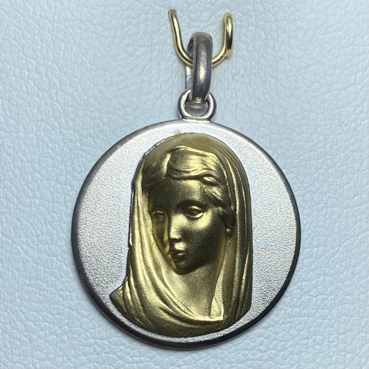Medalla de la Virgen Lourdes